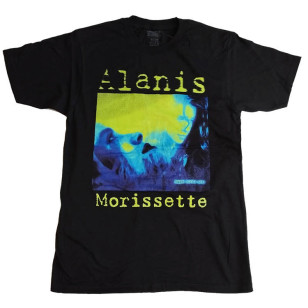 Alanis Morissette - Jagged Little Pill Tricolor Official T Shirt ( Men M, L ) ***READY TO SHIP from Hong Kong***